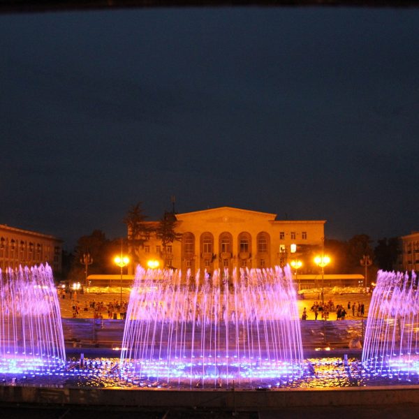 Georgia Square Water Fountain